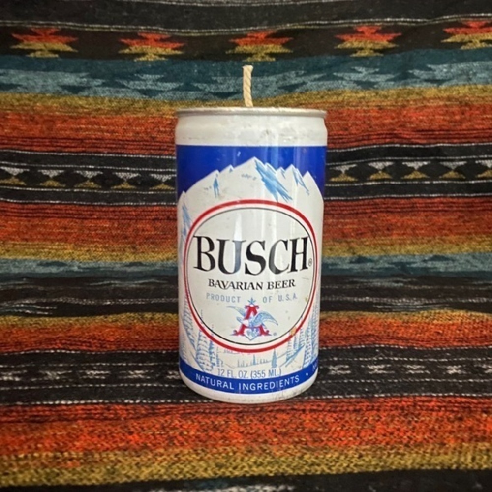 🍺 Authentic Vintage Beer “Can-dles” 🕯️